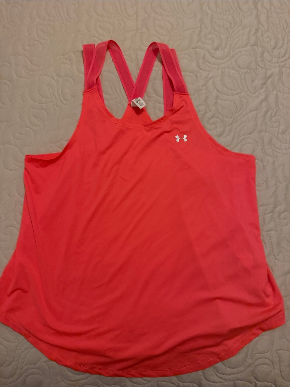 Under Armour Coral Racerback Performance Tank
